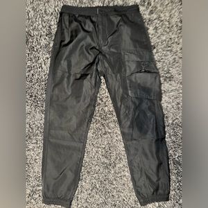 Dior Cargo Nylon Jogger Tapered Cuff Pants Men 48/M